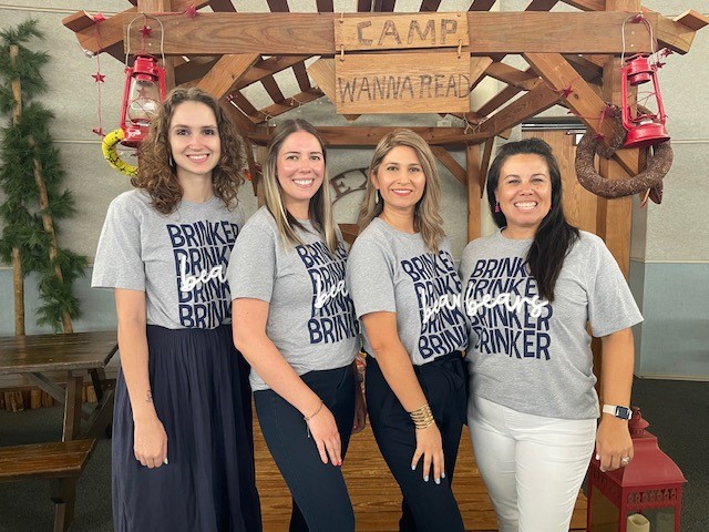 Left to right: Kindergarten staff - Ms. Pettit, Ms. Ma, Ms. Urenda, Ms. Mootz
